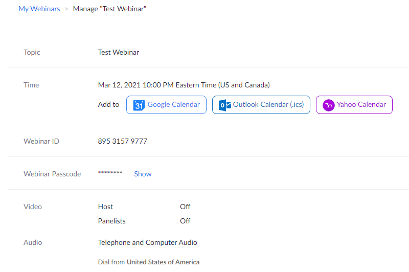 Hubspot Zoom webinar integration